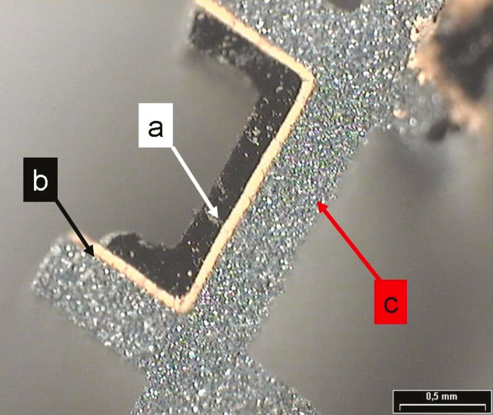 részecsekszűrő metszeti rajz
